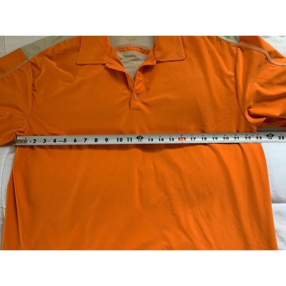 Nike Golf Shirt Mens Size XL Orange Short Sleeve Performance - Picture 4 of 9